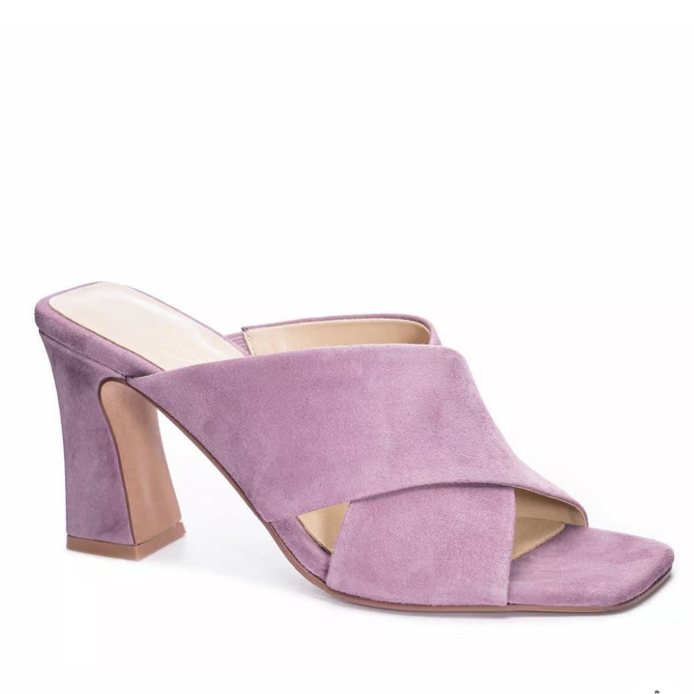 Saldana Heeled Sandal - Lavender